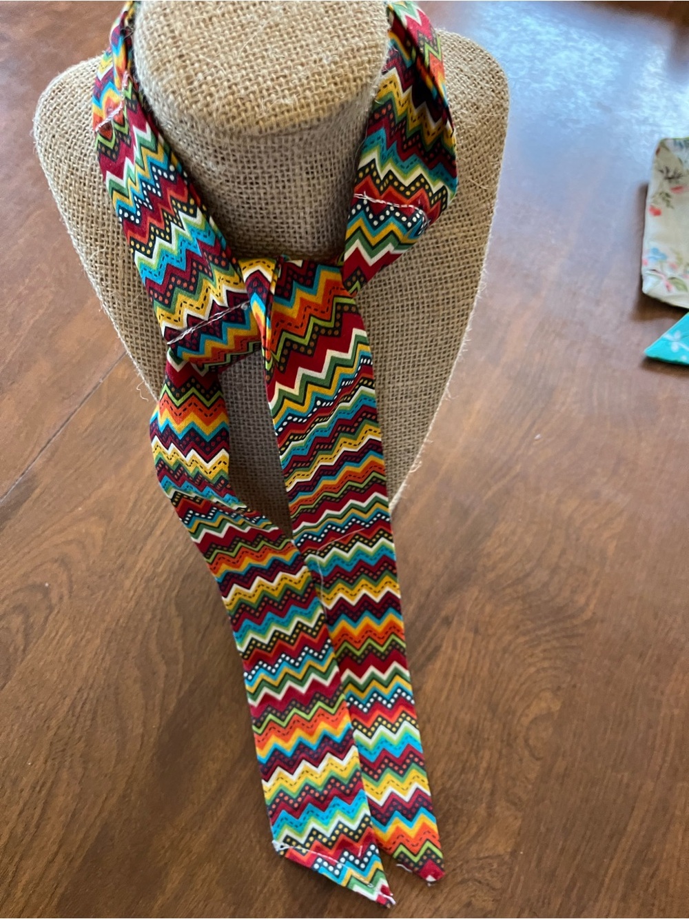 Chevron Pattern Multicolor cooling Scarf or head band